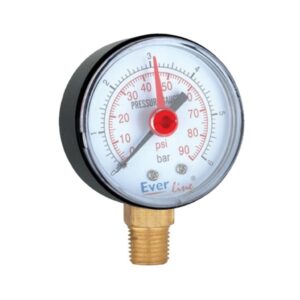Everline Manometer spodný 0-10 bar – Obrázok 1