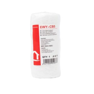Ermetiq Filtračná vložka 5" Everline EWY-CB5 šnúra - 25 mcr – Obrázok 2