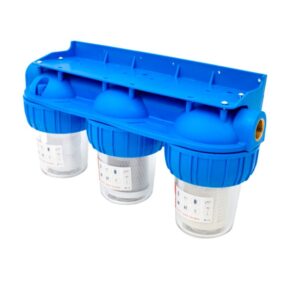 Ermetiq Trojitý filter 5" Everline EWY-3F34/5 s vložkami - 3/4" – Obrázok 3