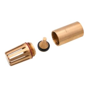 Sací kôš so spätnou klapkou 3/4" - mosadz, dlhý – Obrázok 2