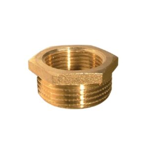 Everline Mosadzná redukcia 5/4"x1" (vonk. x vnút. závit) - PN10 – Obrázok 1
