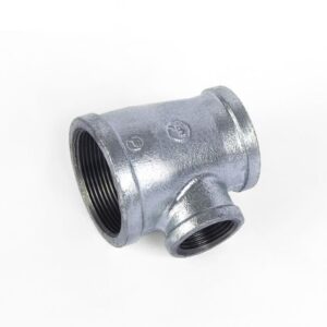 T-kus redukovaný 6/4"x1/2"x6/4" (vnút. závit) - pozink – Obrázok 1