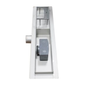 Lineárny sprchový žľab 700mm x 70mm STYLISH, nerezové teleso a rošt – Obrázok 5