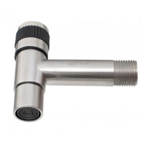 Ermetiq Nerezový výtokový ventil s perlátorom, vonkajší závit 1/2″ – Obrázok 3