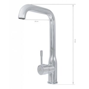 Ermetiq Drezová batéria 90° INOX výtok, 35-ka vložka – Obrázok 4